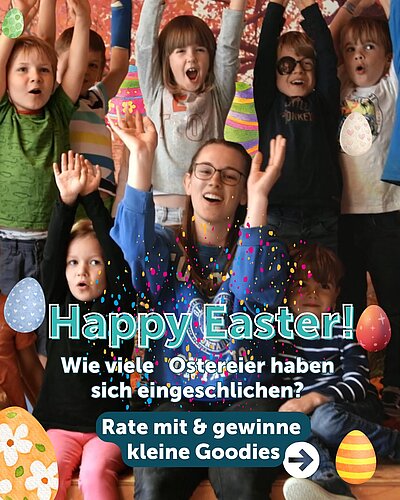 🐰 Happy Easter! 🐣
Mini-Gewinnspiel: Wie viele Ostereier haben sich im Bild...